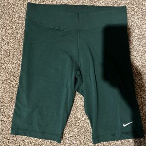 Pro Green Nike Biker Short. Like New. Size Medium.